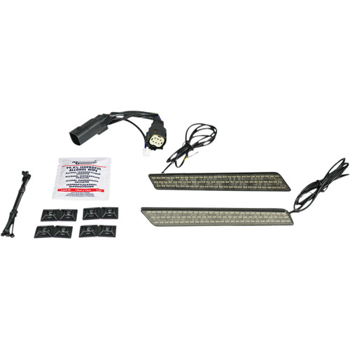 Custom Dynamics #CD-LATCH-DC4-S - Saddlebag Light - Smoke Lens