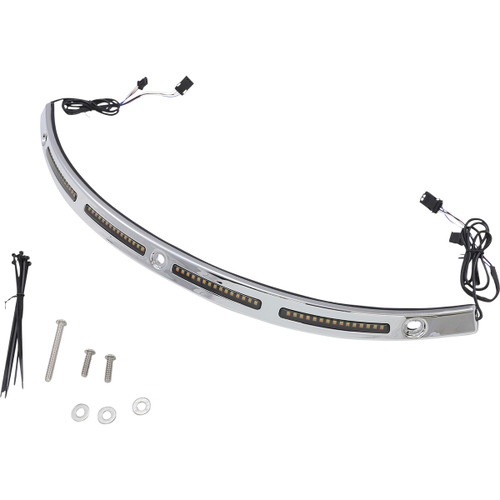 Custom Dynamics #CD-WT2-14-C - Windshield Trim - Chrome