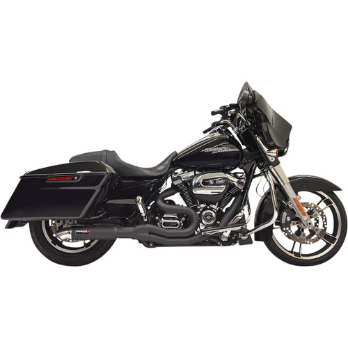 Bassani Xhaust #1F88B - 2:1 Exhaust - Black