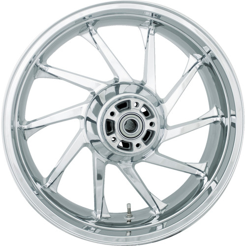 Coastal Moto #3D-HUR185CH - Wheel - Hurricane 3D - Rear - Single Disc/without ABS - Chrome - 18x5.5 - '09+ FL