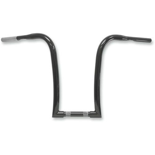 LA Choppers #LA-7341-16B - Nice Curves Ape Hanger Handlebar - 1-1/4" Diameter - 16" Rise - Black