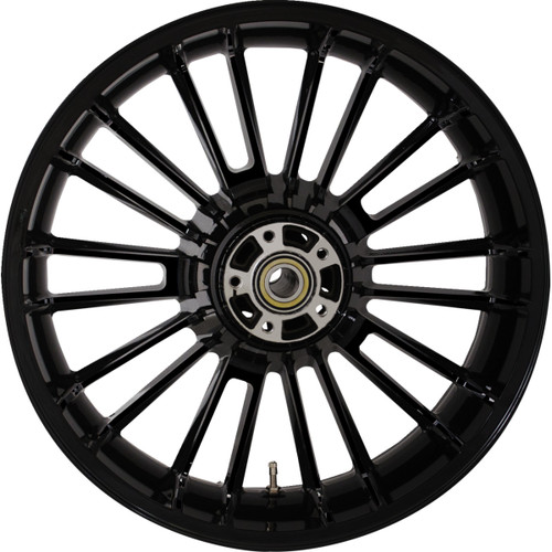 Coastal Moto #3D-ATL185SB - Wheel - Atlantic 3D - Rear - Single Disc/without ABS - Black - 18x5.5 - '09-'24 Touring