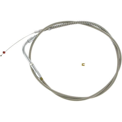 Barnett #1023040017 - Stainless Steel Idle Cable - '96-'01 Touring
