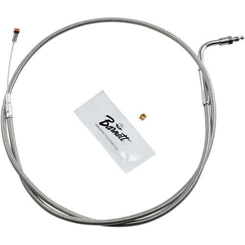 Barnett #1023040007 - Stainless Steel Idle Cable - '81-'89 Touring