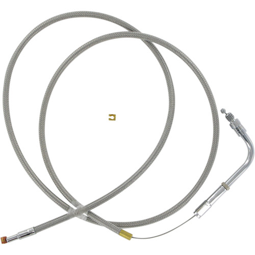 Barnett #1023030007 - Stainless Steel Throttle Cable - '81-'89 Touring
