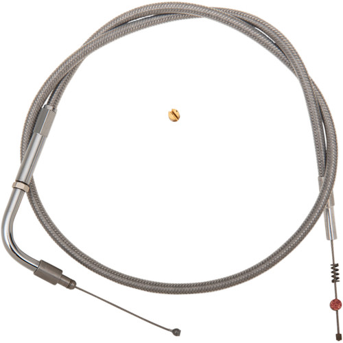 Barnett #1023040010 - Stainless Steel Idle Cable - '99-'13 Softail