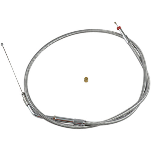 Barnett #1023030041 - Stainless Steel Throttle Cable - '07-'22 Sportster