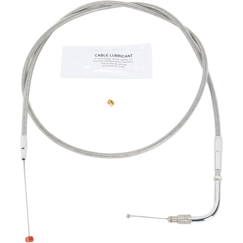 Barnett #1023030017 - Stainless Steel Throttle Cable - '96-'01 Touring