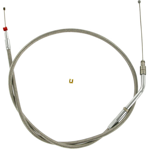 Barnett #1023030019 - Stainless Steel Throttle Cable - V-Rod