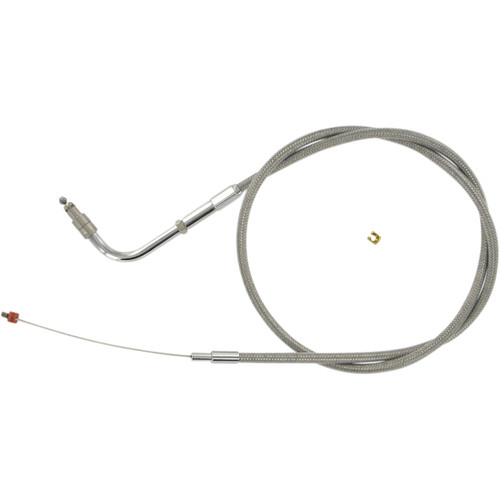 Barnett #1023030012 - Stainless Steel Throttle Cable - '01-'15 Softail