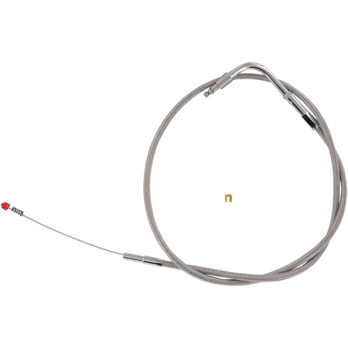 Barnett #1023040012 - Stainless Steel Idle Cable - '01-'15 Softail
