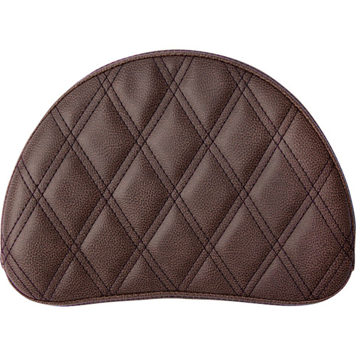 Saddlemen #051345 - Sissy Bar Pad - Lattice Stitched - Brown - Universal