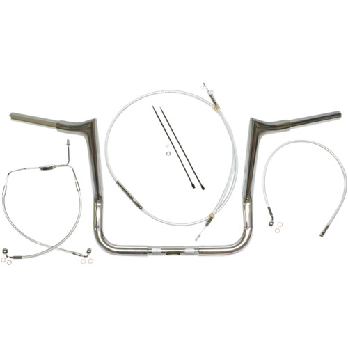 Magnum Shielding #38830-410 - 1-1/4" Viking Handlebar Installation Kit - 10" - Sterling Chromite II®