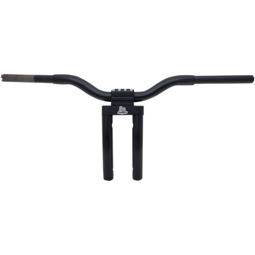 LA Choppers #LA-7336-08M - Kage Fighter-T Pullback Handlebar - Pullback - 11" - Matte Black