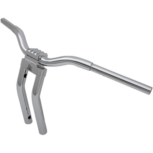 LA Choppers #LA-7336-10 - Kage Fighter-T Pullback Handlebar - Pullback - 13" - Chrome