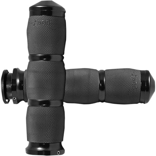Avon Grips #IN-TO-AIR-90-AN - 3-Ring Air Cushioned Grips - Indian - Anodized