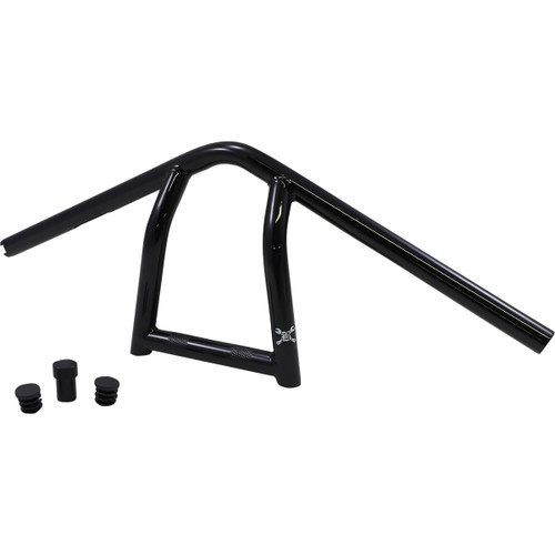 Burly Brand #B12-6040B - Jim Handlebar - 9" - Black