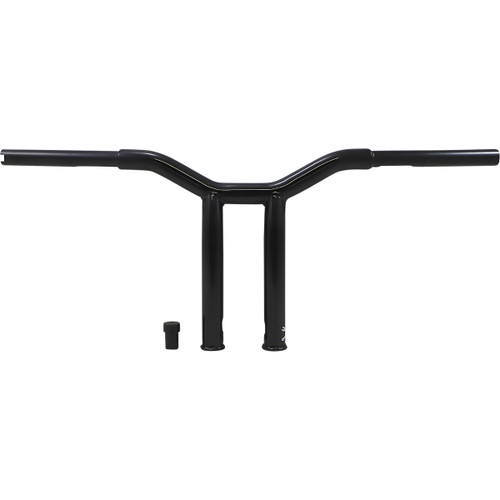 Burly Brand #B12-6051B - Dominator Handlebar - Raked - 10" - Black