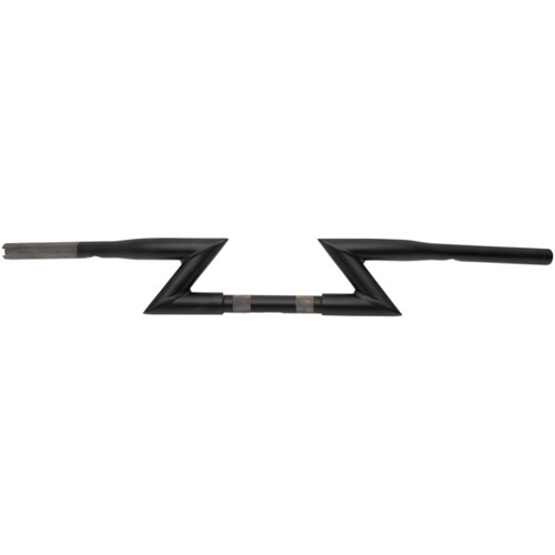LA Choppers #LA-7310-00M - 1-1/4" Z-Bar Style Handlebar - Outlaw - 1-1/4" - Flat Black