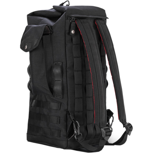 Burly Brand #B15-1013B - Sissy Bar Backpack - Black