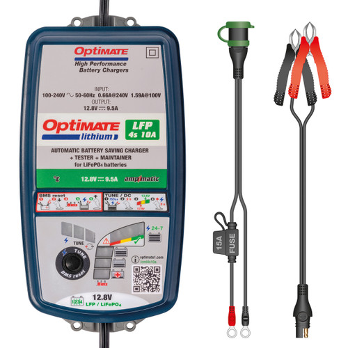 Tecmate #TM-275 - Battery Charger/Maintainer - Lithium