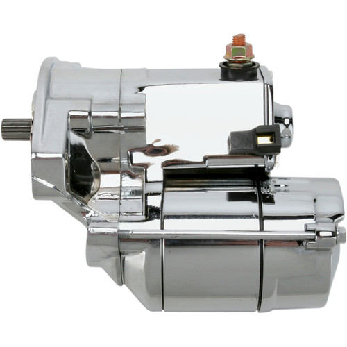 Terry Components #771094 - Starter Motor - Harley Davidson - Chrome