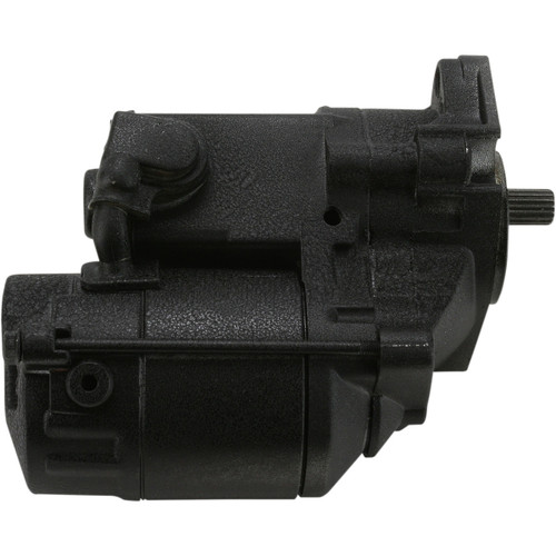 Terry Components #771594 - Starter Motor - Harley Davidson - Black Wrinkle