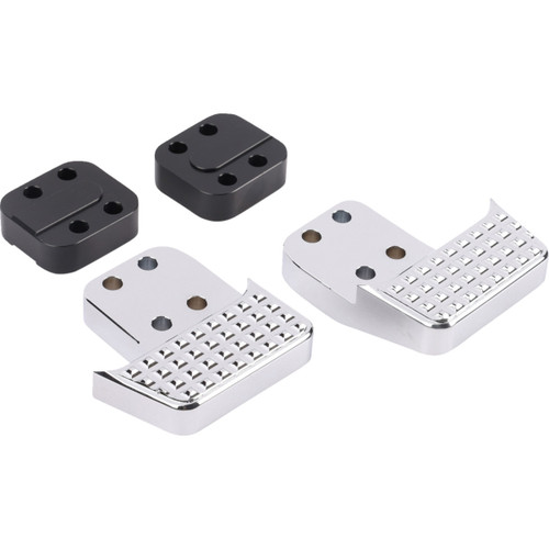 Thrashin Supply CO. #TSC-2212-3 - Apex Floorboard Tail Extension with 1/2" Lift Kit - Chrome