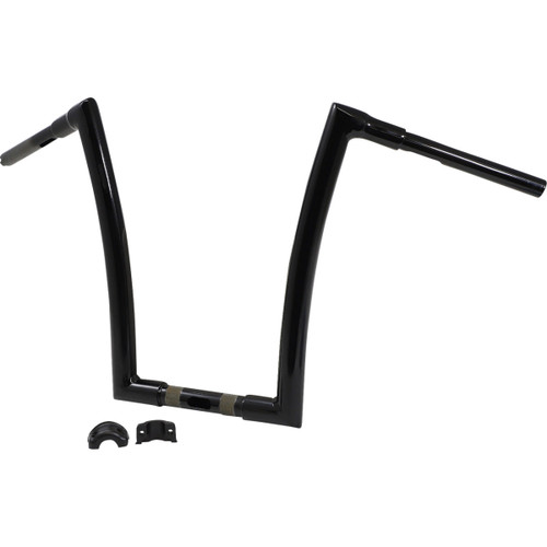 Todd's Cycle #0601-5735 - Handlebar - 1-1/2" Strip - 17" - Gloss Black - Road Glide