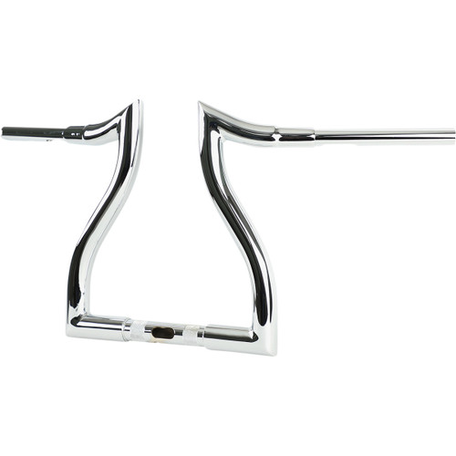 LA Choppers #LA-7316-12 - Hammerhead Handlebar - 12" - Chrome