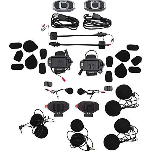 Sena #SF4-02D- - SF4 Bluetooth Headset - 4-Way - Dual Speakers - Dual Pack