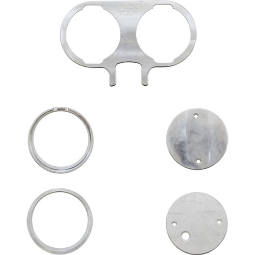 Slyfox #TM-SLY25 - Gauge Mount - Dual - Unfinished - Dyna