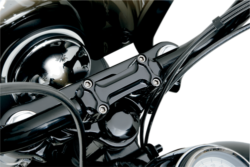 Risers - Bone - 1" - Black