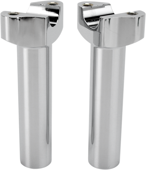 Risers - Straight - 5-1/2" - Chrome