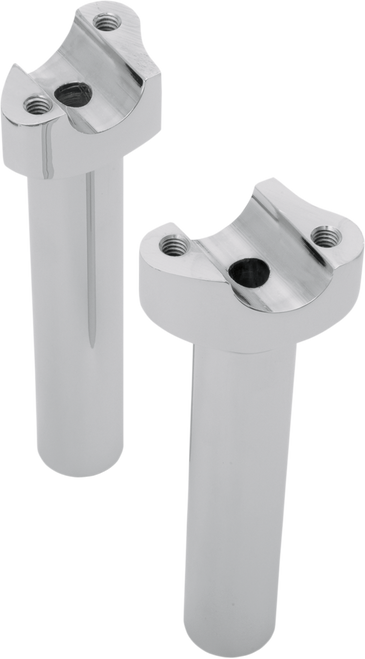 Risers - Straight - 6-1/2" - Chrome