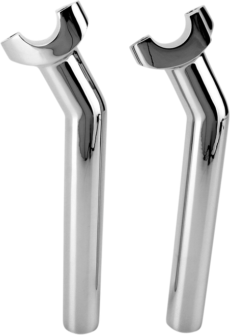 Risers - Pullback - 8-1/2" - Chrome