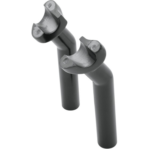 Drag Specialties - Forged Aluminum Handlebar Risers - Pullback - 6-1/2" - Black