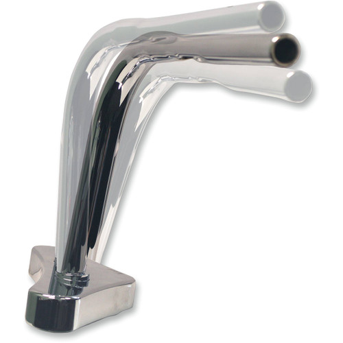 LA Choppers #LA-7400-00 - Angled Handlebar Riser Bushing Kit - 5° - Chrome