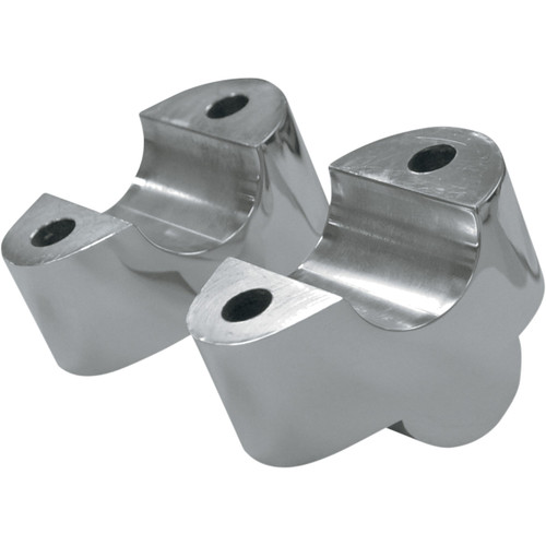 LA Choppers #LA-7430-01 - Handlebar Riser Extensions - 1" - FXDB