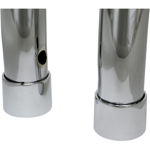 LA Choppers #LA-7413-51 - Handlebar Riser Extensions - 1" x 1-1/2" - Chrome