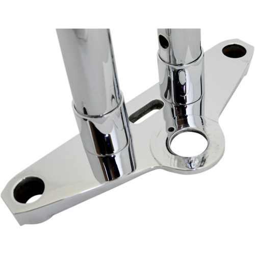 LA Choppers #LA-7413-52 - Handlebar Riser Extensions - 1-1/2" x 1-1/2" - Chrome