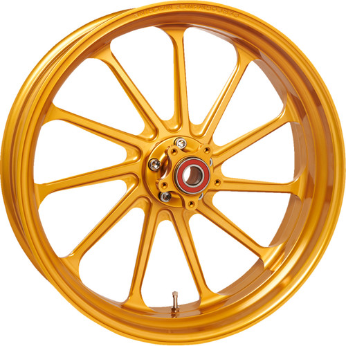 Performance Machine (PM) #1270-7814R-ASLAP-G - Wheel - Assault - Rear - Single Disc/without ABS - Gold Ops™ - 18x5.5