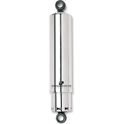Progressive Suspension #412-4046C - 412 Series Shock - 12" - Heavy Duty - Chrome - H-D