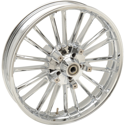 Coastal Moto #3D-ATL213CHABST - Wheel - Atlantic 3D - Front - Dual Disc/with ABS - Chrome - 21x3.5