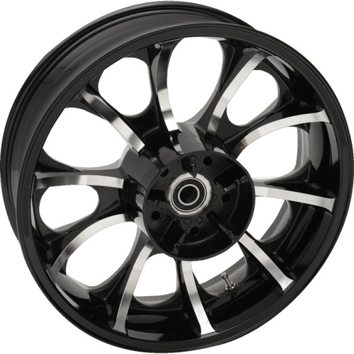Coastal Moto #3D-LGO185BCABST - Wheel - Largo 3D - Rear - Single Disc/with ABS - Black Cut - 18x5.5