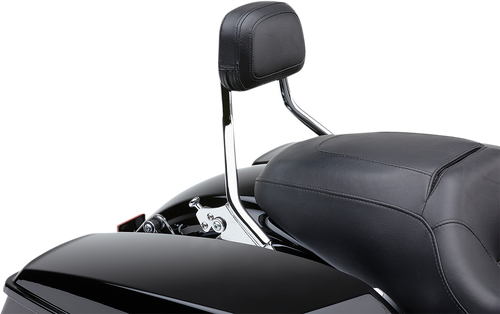 Cobra #602-2212 - Detachable Backrest - Chrome - Short - FLH/FLT