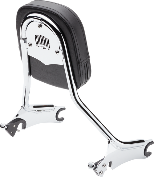 Cobra #502-2005 - Backrest - Tall - Chrome - Chieftain