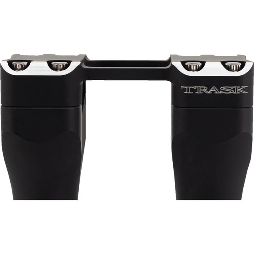 Trask #TM-8601-6RC - Assault Handlebar Risers - 6" x 1-1/4" - Black