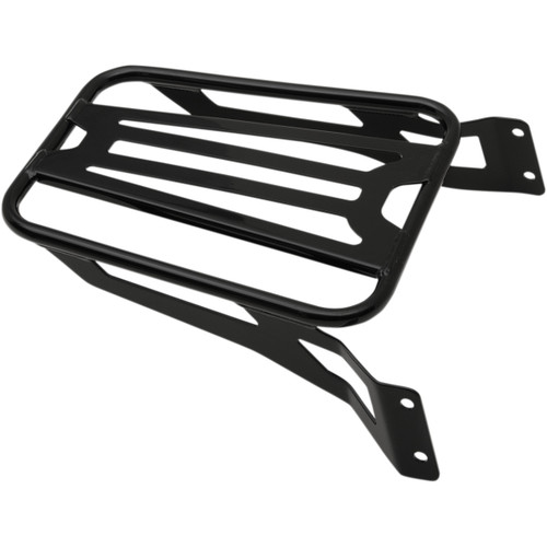 Cobra #602-3501B - Sissy Bar Luggage Rack - Black - Tubular
