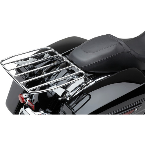 Cobra #602-2801 - Detachable Flat Rack - Chrome